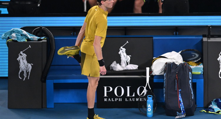 Victime de crampes, Sinner frise la correctionnelle