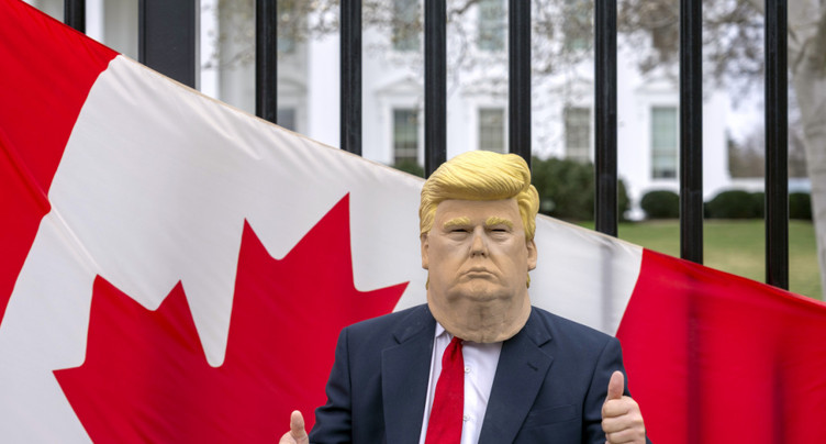 Trump menace à nouveau le voisin canadien de droits de douane