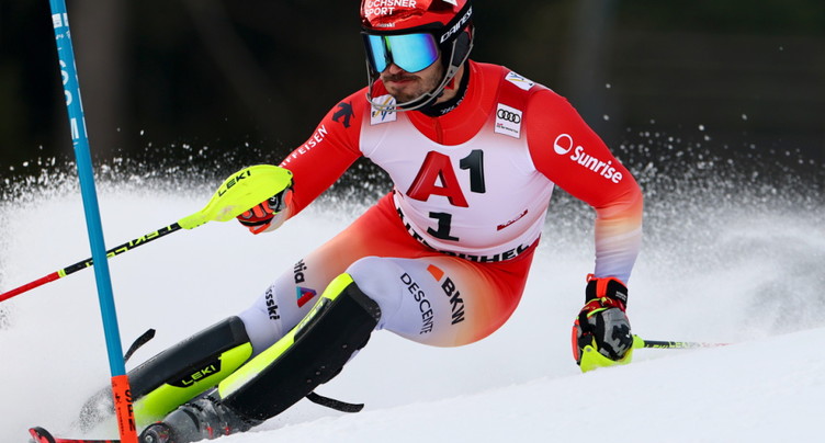 Slalom de Kitzbühel: Meillard en tête, Nef placé