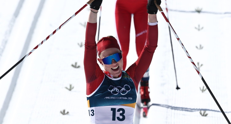 Exploit de Nadja Kälin, en bronze sur 50 km