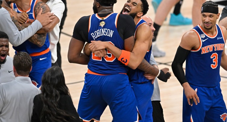 Les Knicks décrochent un troisième titre