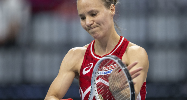 Viktorija Golubic rate sa qualification pour la finale