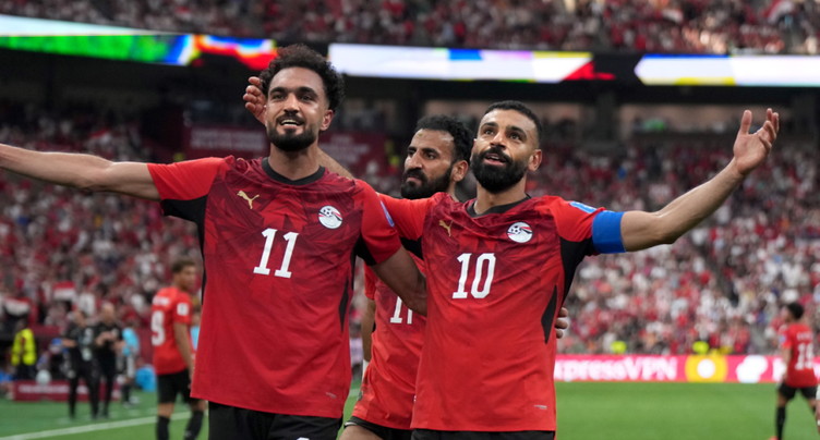 Une première victoire pour l'Egypte, qui prend la tête du groupe G