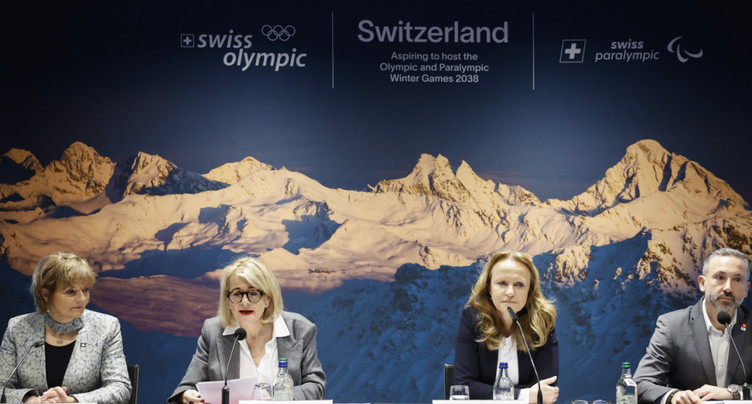 Le Conseil fédéral soutient l'organisation des JO d'hiver 2038
