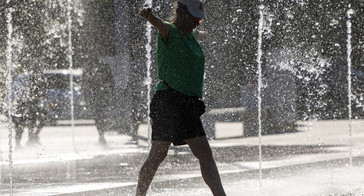 Le niveau de danger canicule relevé à 4 dans l'est de la Suisse