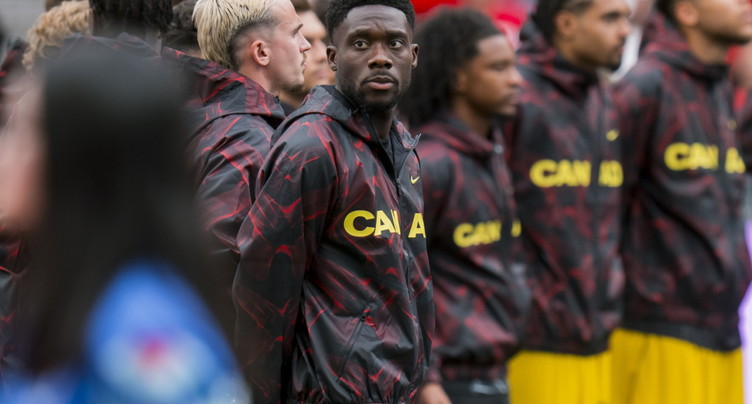 Alphonso Davies ne sera pas titulaire contre la Suisse