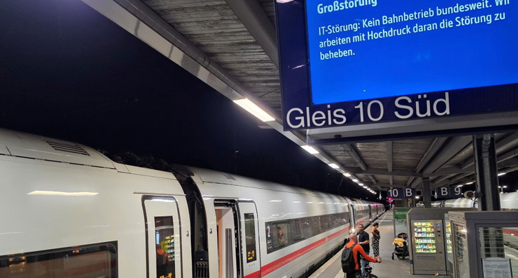 Allemagne: le trafic ferroviaire paralysé à cause d'une panne