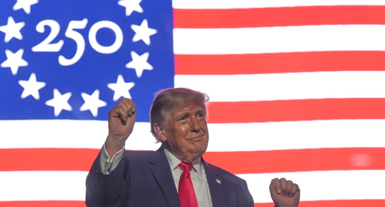Trump lance les festivités pour les 250 ans des Etats-Unis