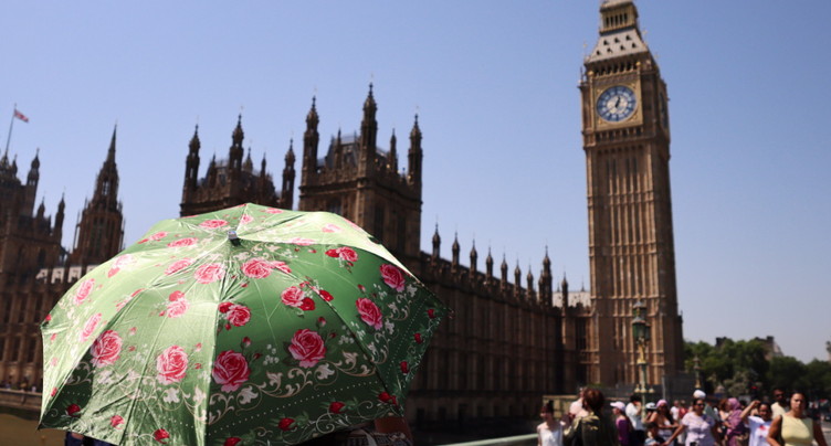 Canicule en Europe: plus de 35°C pour 101 millions d'habitants