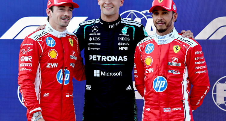 Russell partira en pole position au GP d'Autriche
