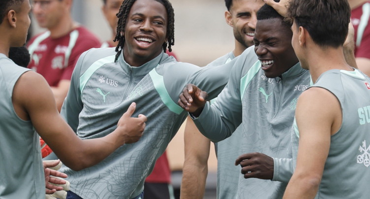 Entraînement au complet pour l'équipe de Suisse à San Diego