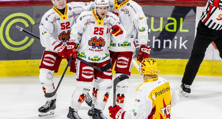 National League: Bienne réalise un festival à Kloten