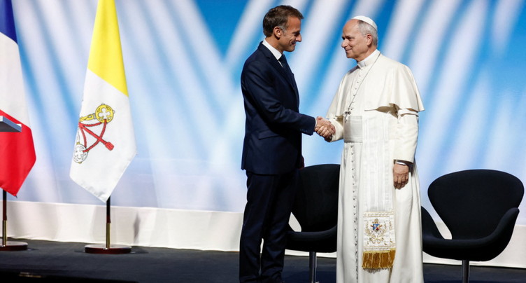 A Metz, le pape Léon XIV en chantre de la paix en Europe