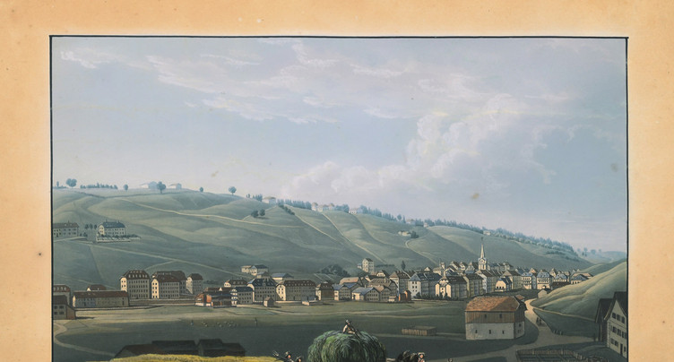 60 gravures redonnent vie au Locle du 19e siècle