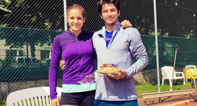 Yannick Thomet au chevet de Timea Bacsinszky