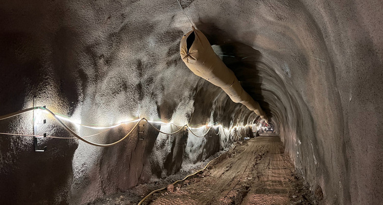 Dernière ligne droite pour le forage du tunnel de fuite de La Clusette