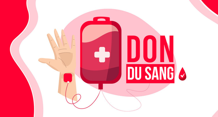 Appel au don du sang à Saint-Aubin