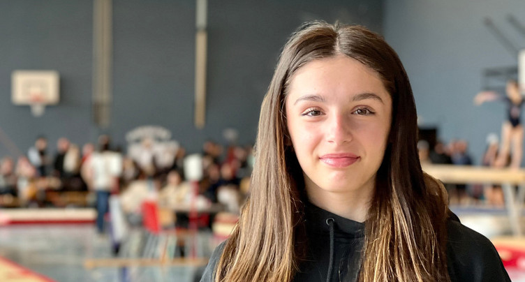 Angela Pennisi sacrée championne suisse de gymnastique