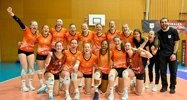 Un titre pour un point final grandiose au Volley Final Four à Neuchâtel