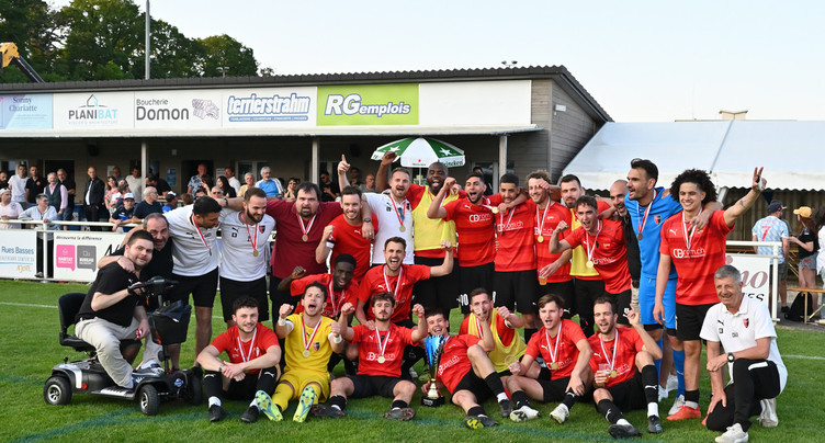 Le FC Porrentruy soulève la Coupe jurassienne