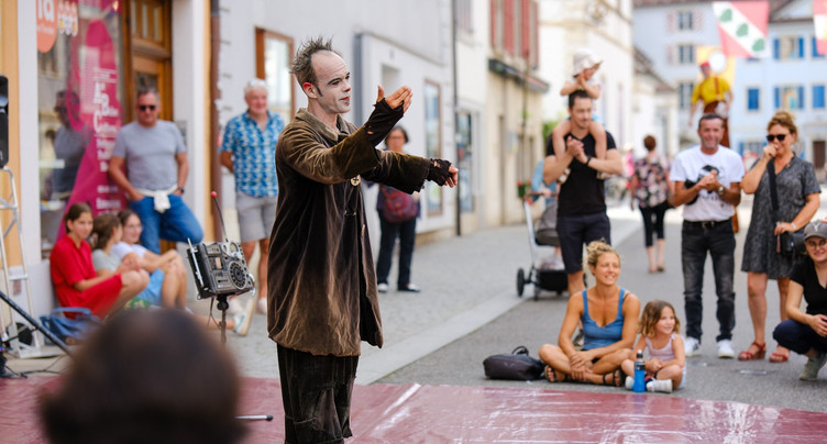 Les rues de Delémont s'animent au rythme des artistes