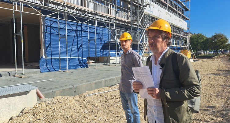 St-Imier : Temps de construction record pour le futur hôtel