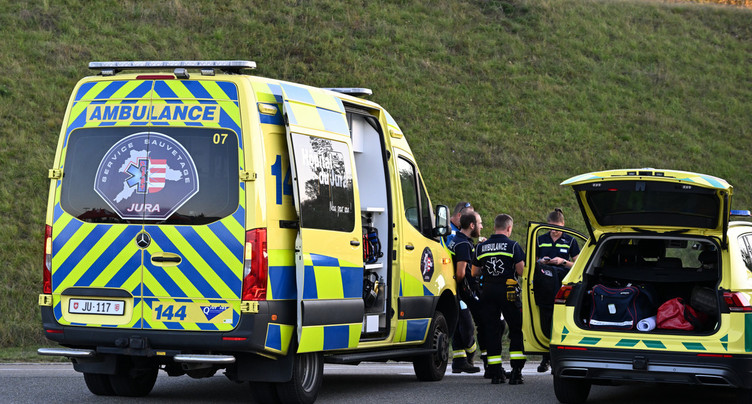 Accident de circulation à Courfaivre