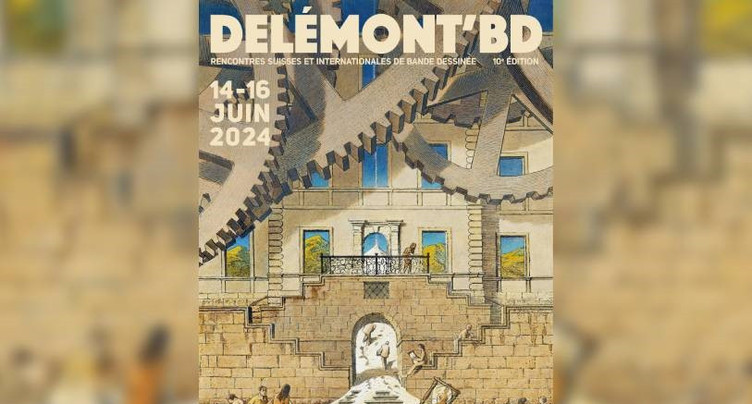 Delémont'BD, une affiche à la croisée des temps