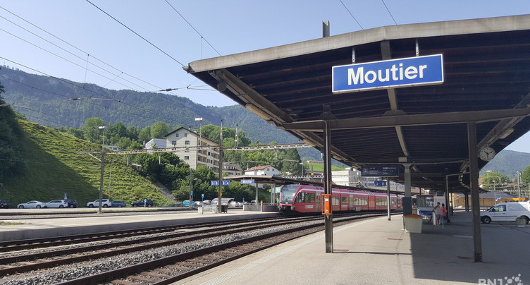 Trafic ferroviaire interrompu entre Moutier et Soleure