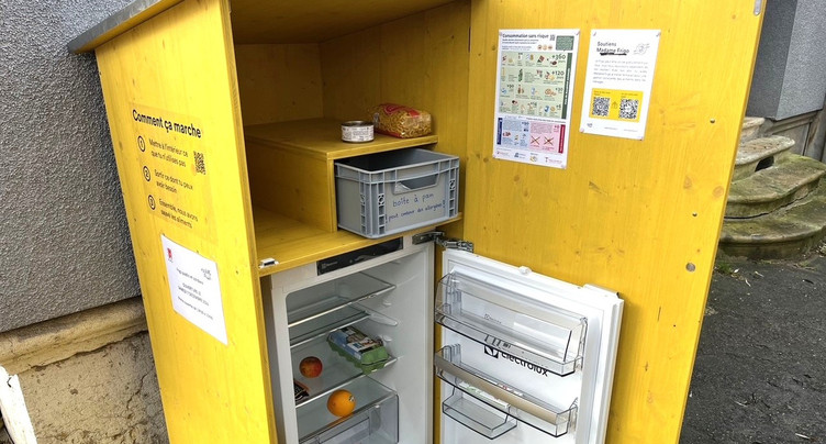 Un frigo solidaire s’ouvre à Bassecourt