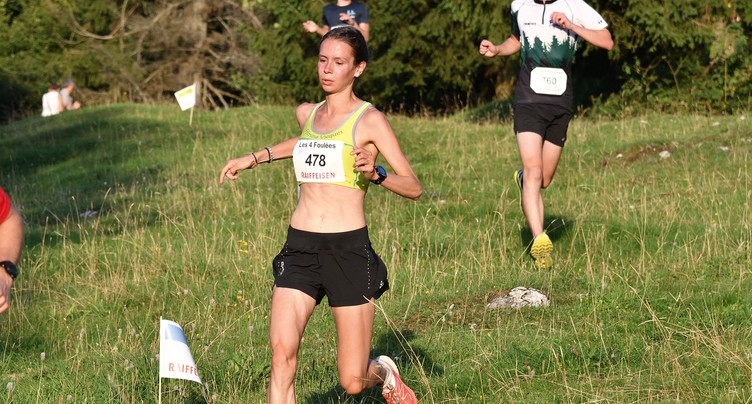 Eleonore Paupe 2e au Trail de Pietchiesson