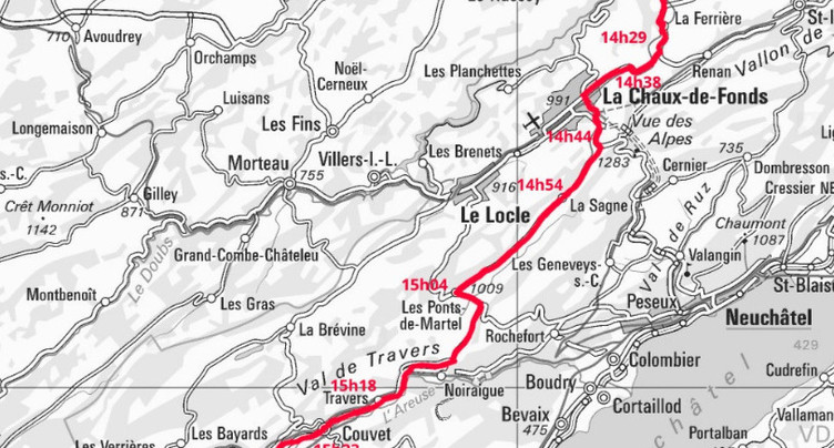 Priorité aux cyclistes du Tour de Romandie sur les routes neuchâteloises