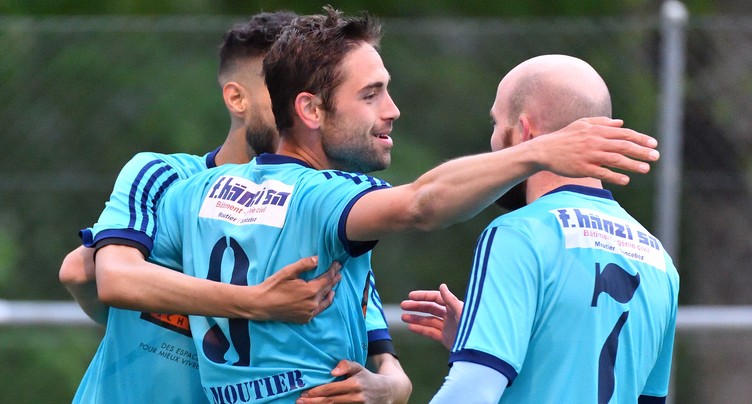 Le FC Moutier gagne et fait un bond au classement
