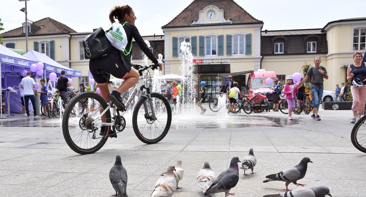 Le SlowUp, une fois de plus sous le soleil