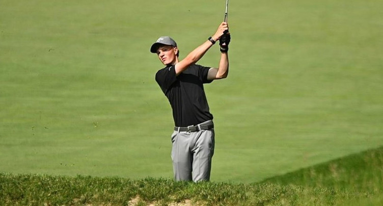 Le golfeur Marius Dupraz en équipe de Suisse M18