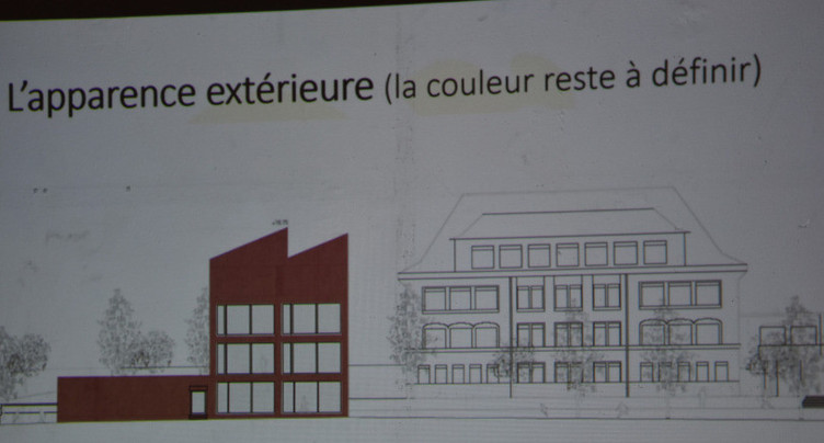 Bâtiment scolaire largement soutenu à Tavannes