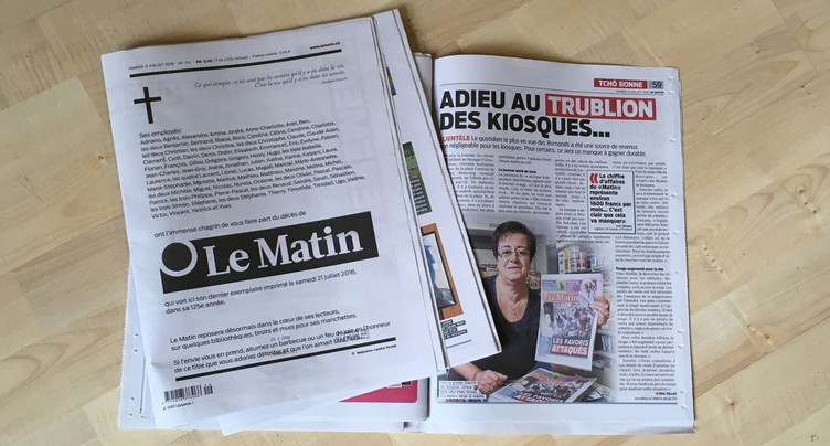 Les lecteurs du Matin sont en deuil