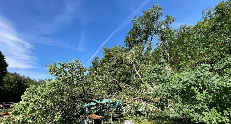 Violent orage à Neuchâtel : près de 300 appels d'urgence