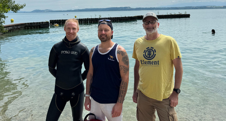 Comment descendre à 55m de profondeur dans le lac de Neuchâtel