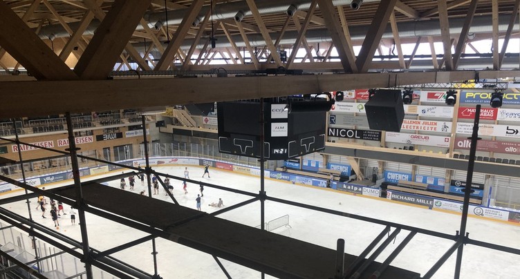 Les nouvelles loges de la Raiffeisen Arena prennent forme