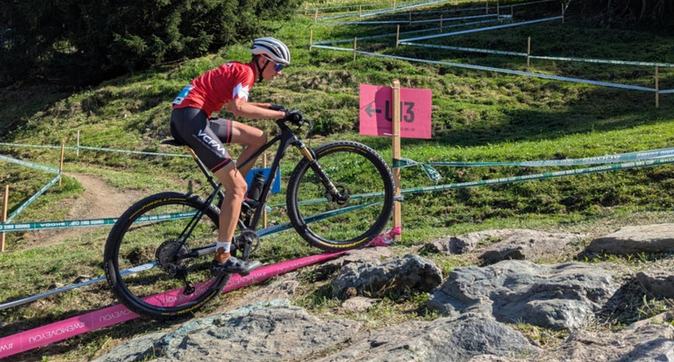 Un top 10 et un top 15 pour Léo Froidevaux aux championnats de Suisse de VTT