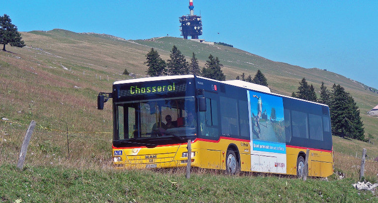 Fréquentation du bus Nods-Chasseral en forte hausse