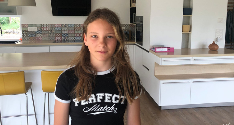 Une jeune skieuse pleine d’ambitions
