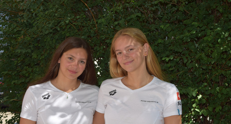 Manon et Loane nagent toujours plus vite 
