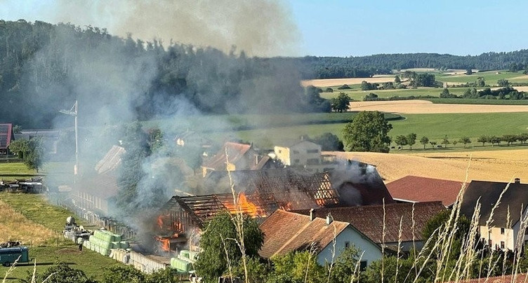 La solidarité s’exprime après l’incendie de Coeuve