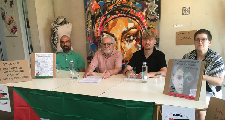 Le collectif Jura – Palestine en appelle aux communes