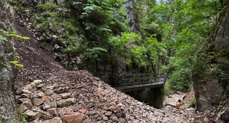 Le sentier de la Combe Grède à nouveau accessible 