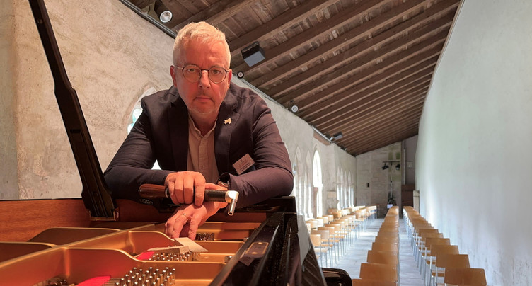 Christian Chopard, l’oreille discrète du festival Piano à St-Ursanne