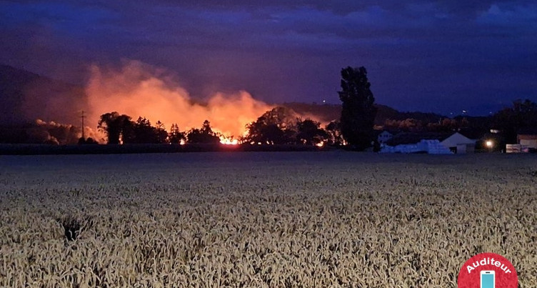Une fusée du 1er août en cause dans l’incendie de Boudevilliers