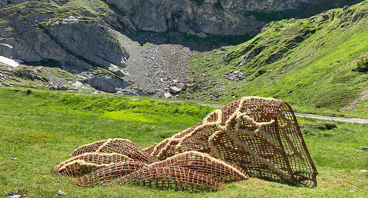 « Monter une création artistique à 2’300m, c’est un défi »